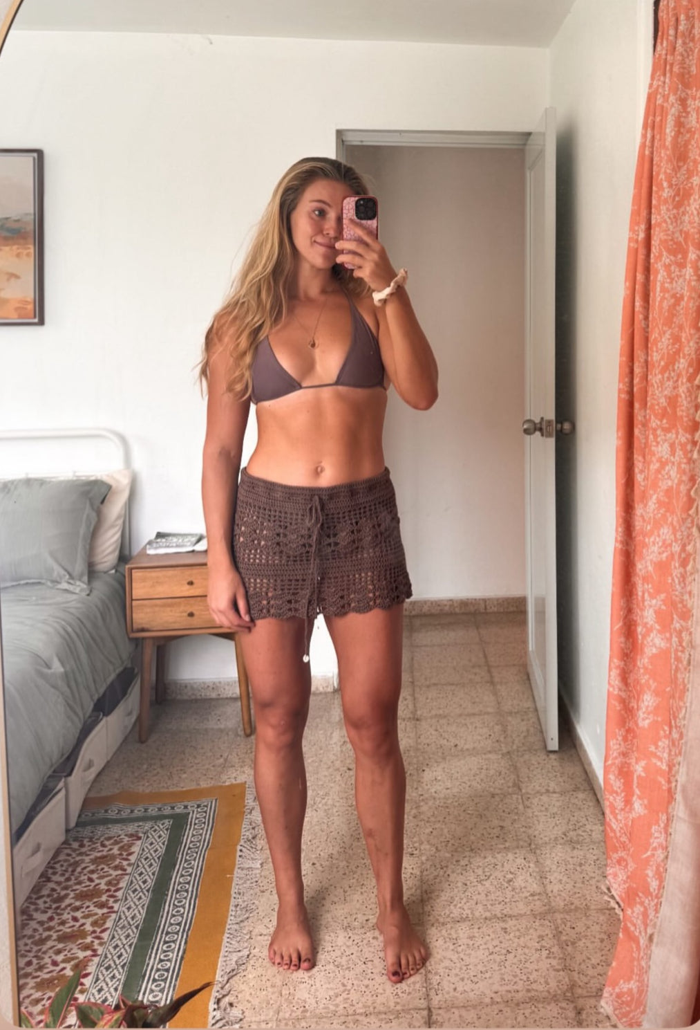 Isabela Crochet Beach Skirt